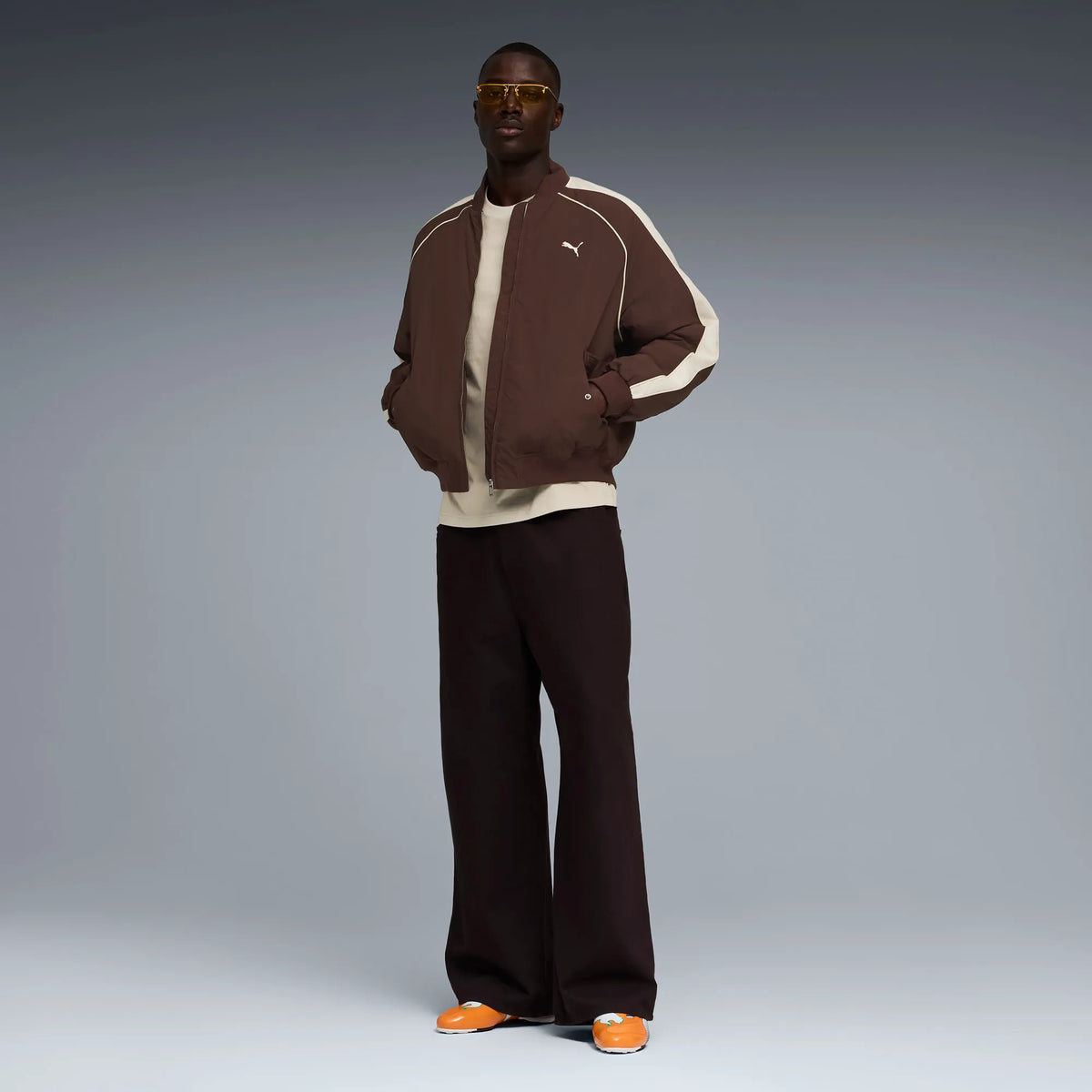Rickie Orange-PUMA White