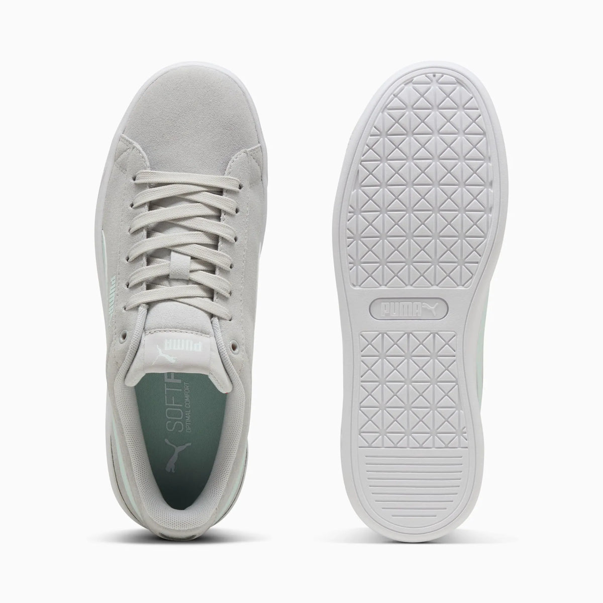 Cool Light Gray-Peaceful Blue-PUMA White