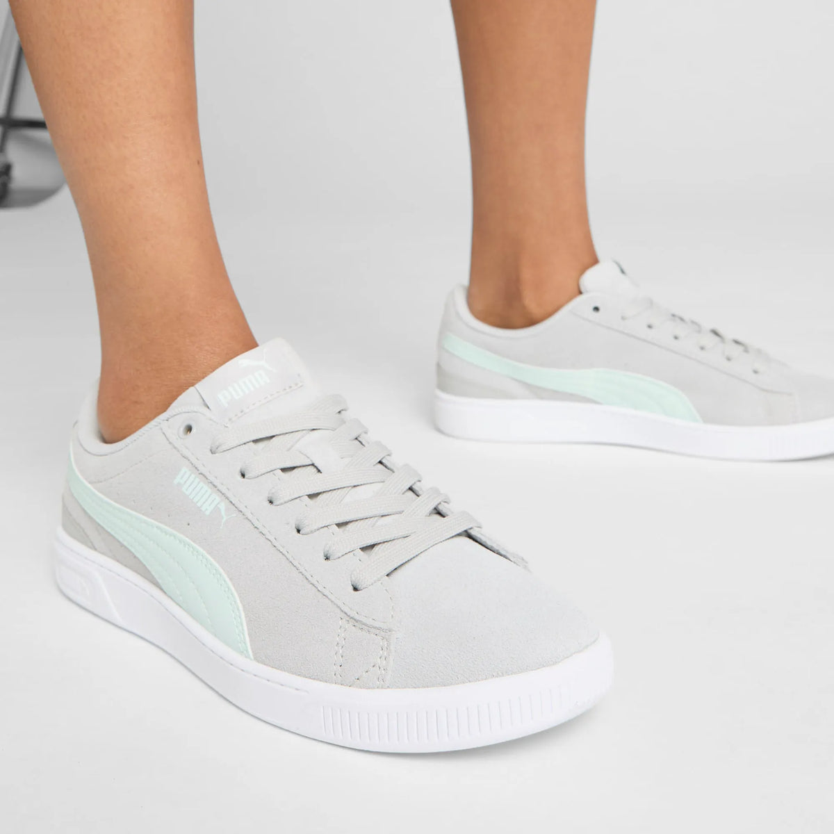 Cool Light Gray-Peaceful Blue-PUMA White