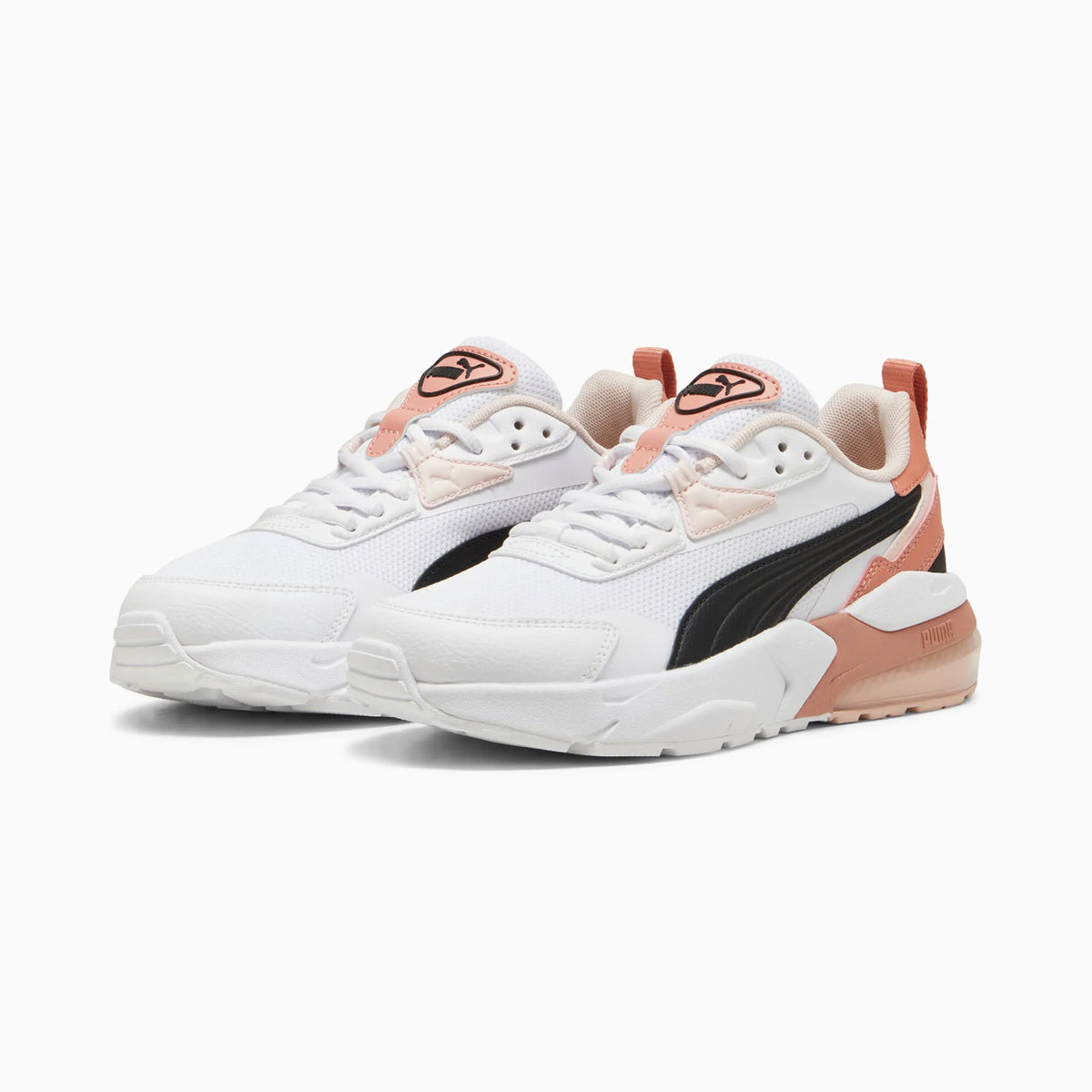 PUMA White-PUMA Black-Deeva Peach