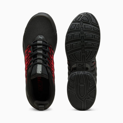 PUMA Black-Cool Dark Gray-For All Time Red
