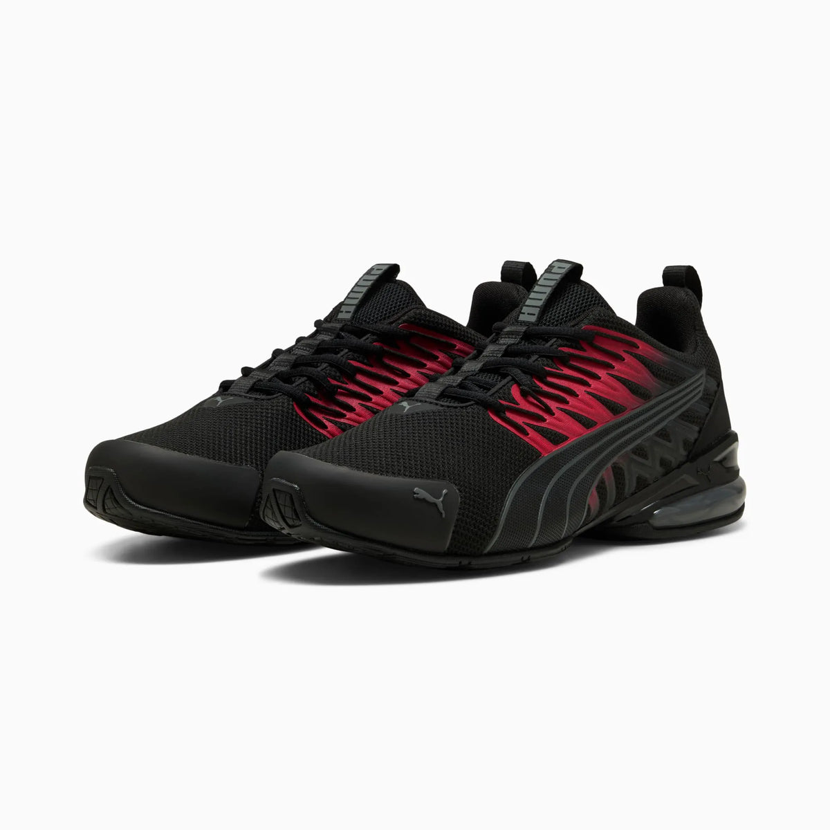 PUMA Black-Cool Dark Gray-For All Time Red