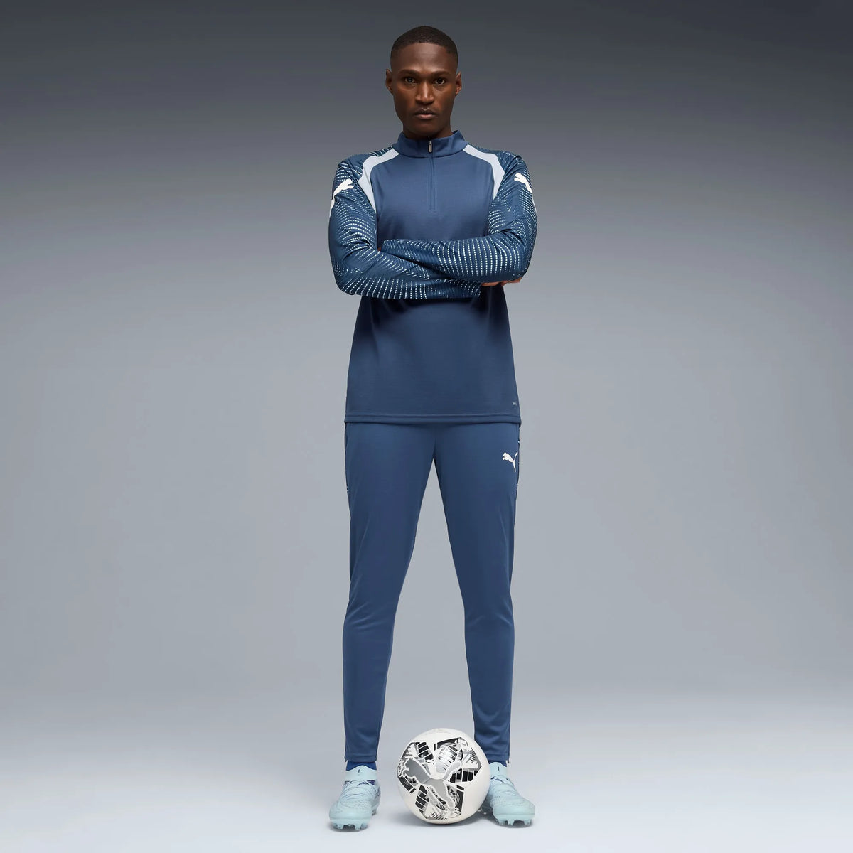 Deep Blue-PUMA White-Icy Blue