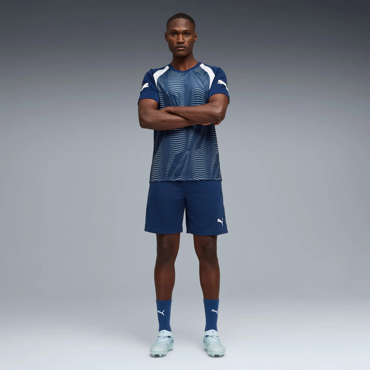 Deep Blue-PUMA White-Icy Blue