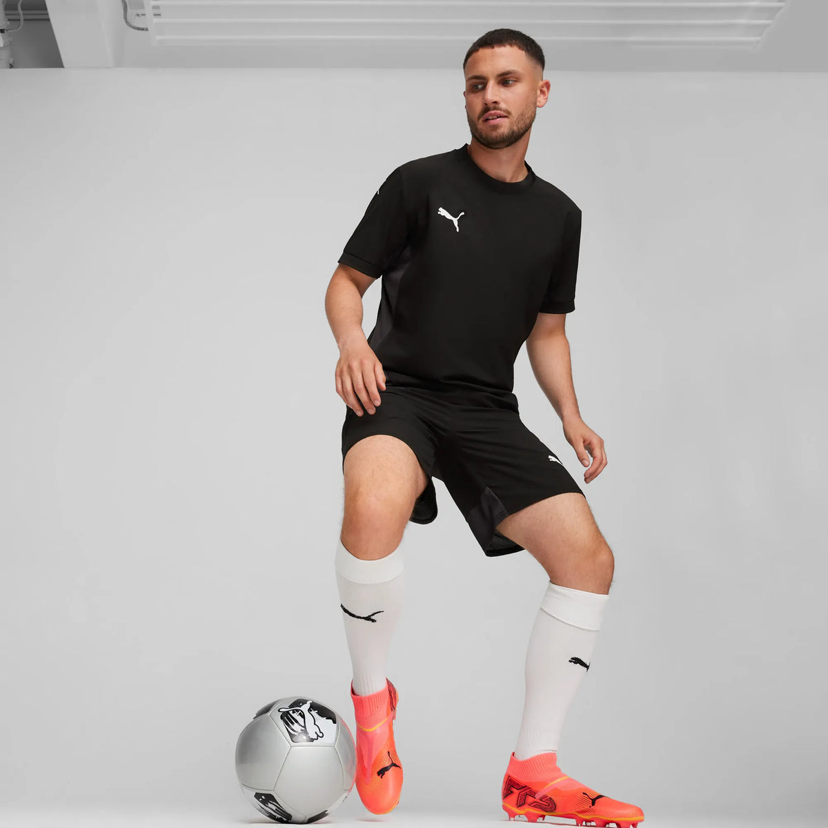 PUMA Black-PUMA White-Flat Dark Gray