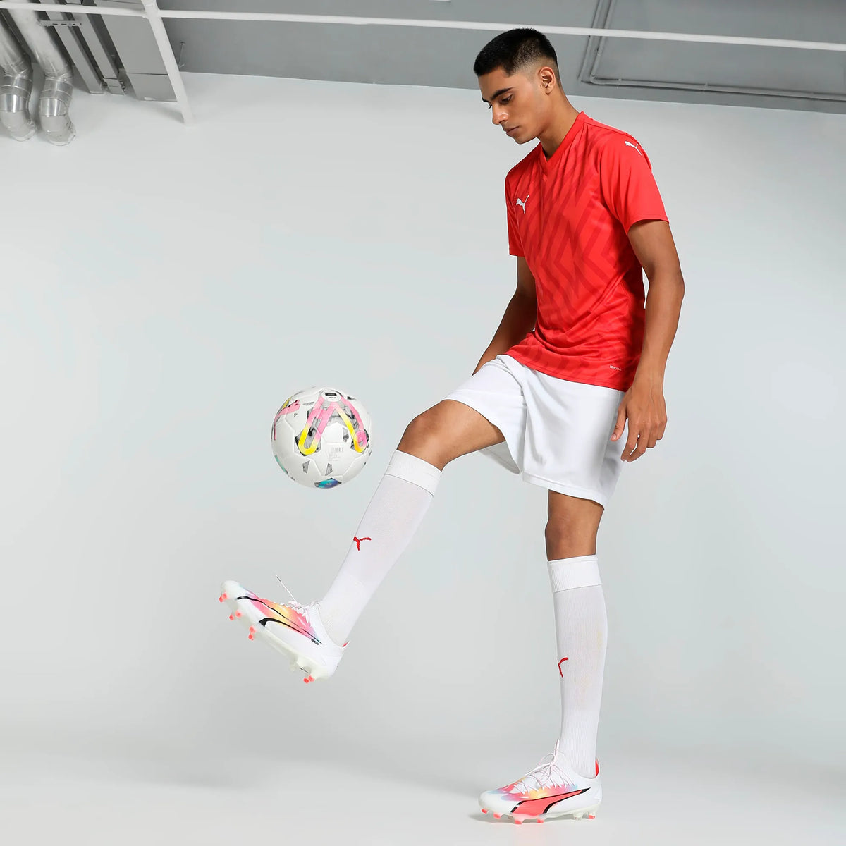 PUMA Red-PUMA White-Strong Red