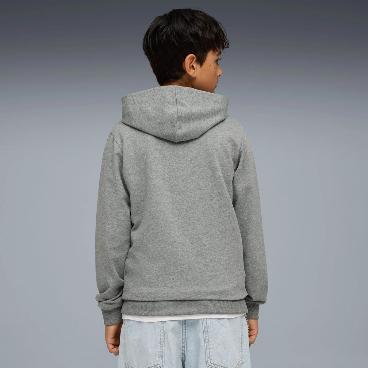Medium Gray Heather-PUMA White